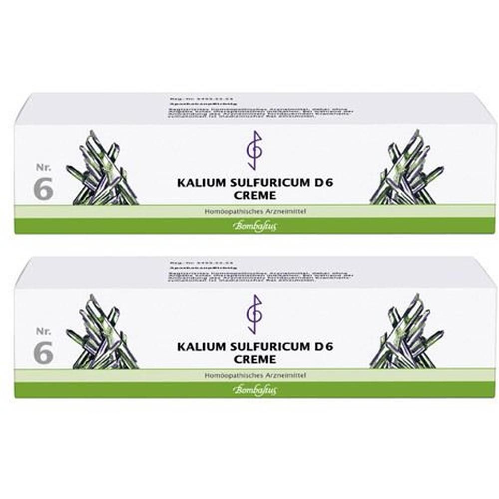 Biochemie 6 Kalium sulfuricum D Creme 2x 2x100 ml