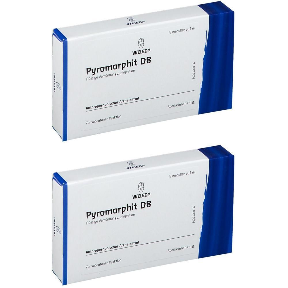 Pyromorphit D 8 Ampullen 2x 2x8x1 ml