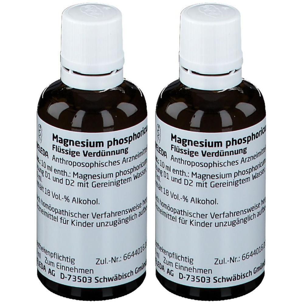 Magnesium Phosphoricum Acidum D 6 Dilution 2x 2x50 ml