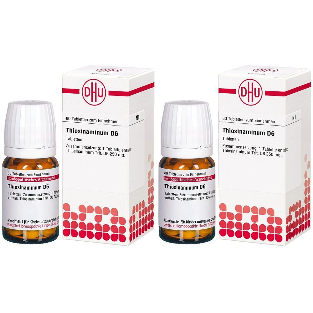 Thiosinaminum D 6 Tabletten 2x 2x80 St