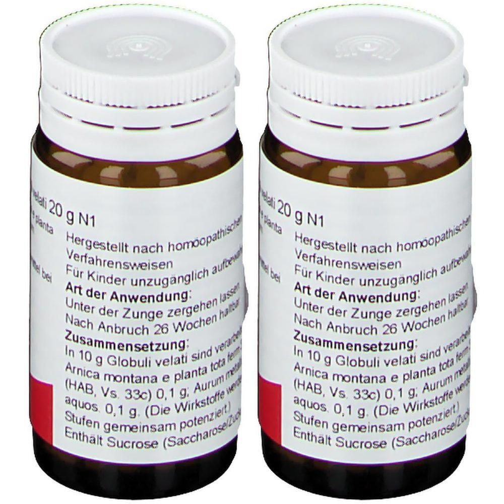 Arnica/Aurum II Globuli 2x 2x20 g
