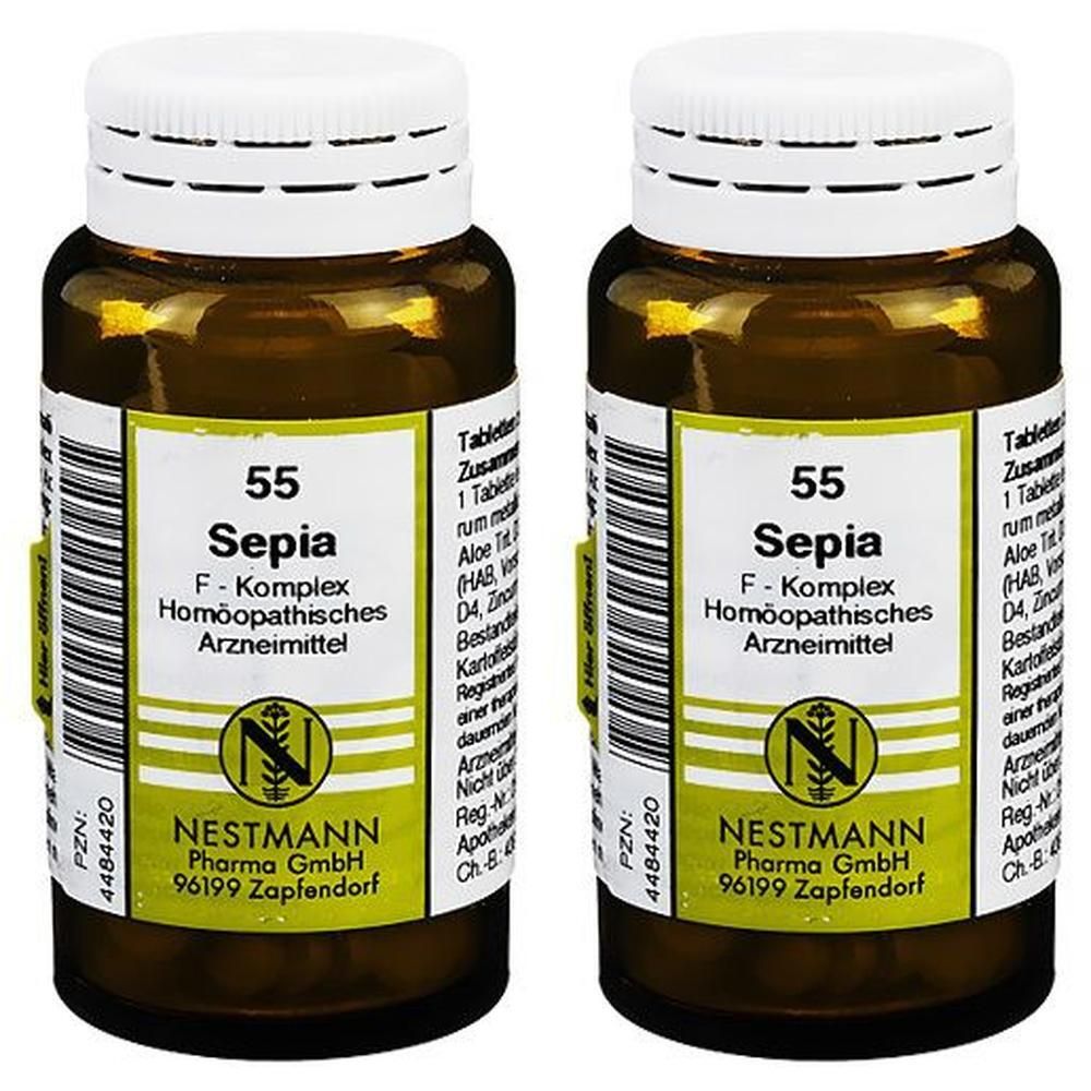 Sepia F Komplex Nr.55 Tabletten 2x 2x120 St