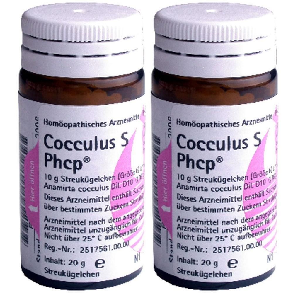 Cocculus S Phcp Globuli 2x 2x20 g
