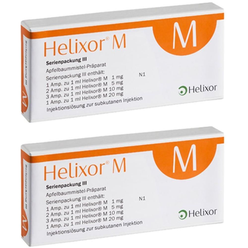 Helixor M Serienpackung III Ampullen 2x 2x7 St