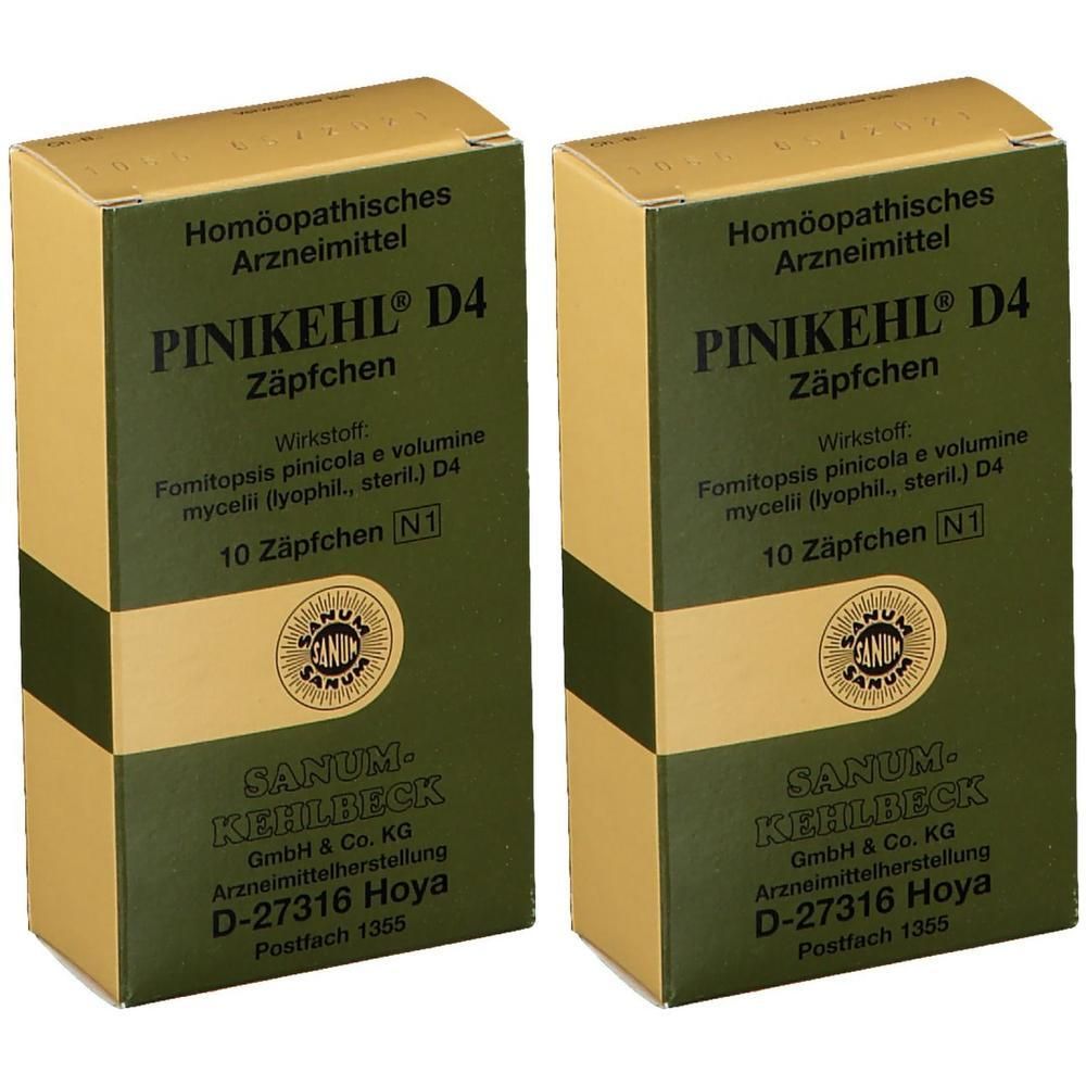 Pinikehl D 4 Zäpfchen 2x 2x10 St Suppositorien