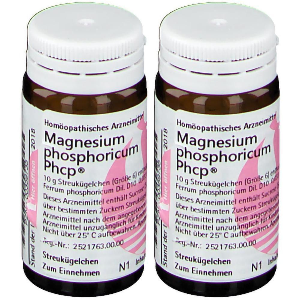 Magnesium Phosphoricum Phcp Globuli 2x 2x20 g