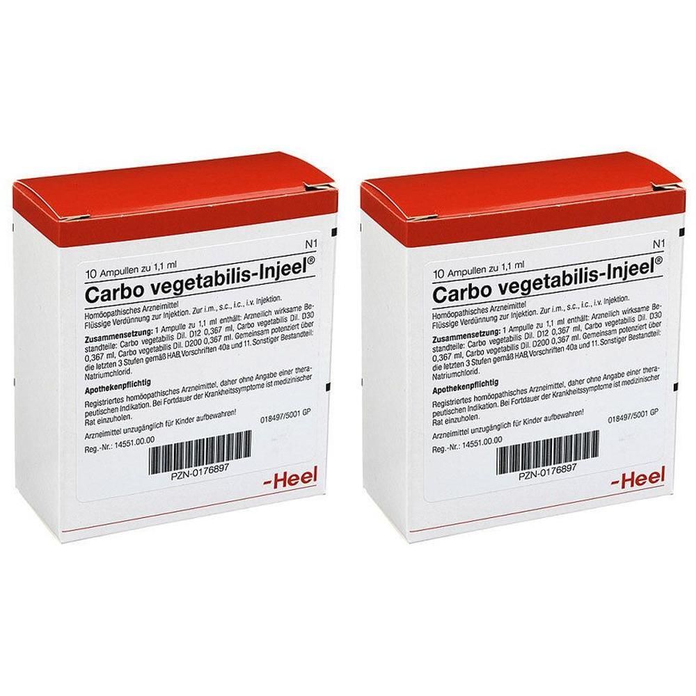 Carbo Vegetabilis Injeel Ampullen 2x 2x10 St