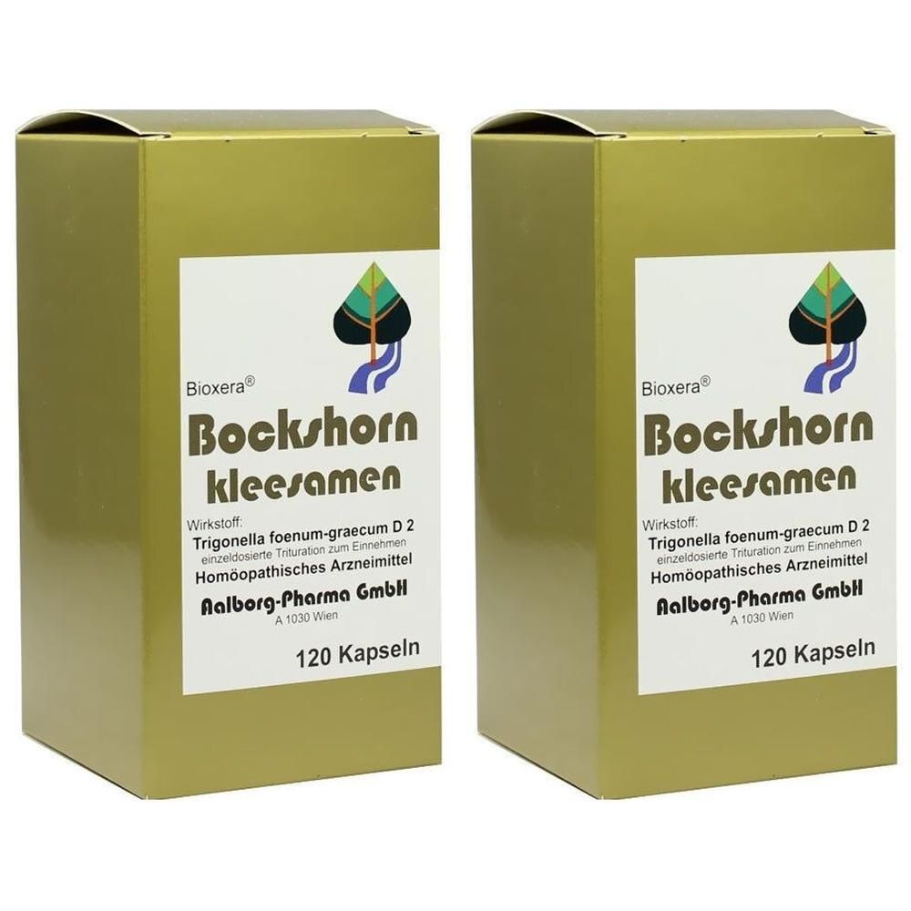 Bockshornkleesamen Kapseln 2x 2x120 St