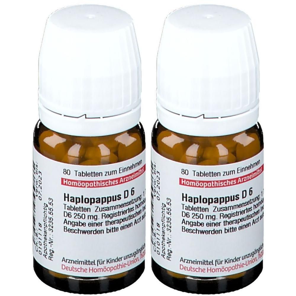 Haplopappus D 6 Tabletten 2x 2x80 St