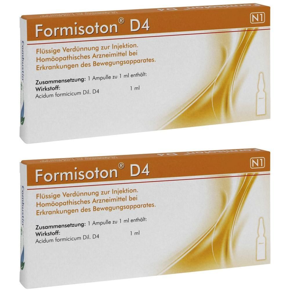 Formisoton D 4 Ampullen 2x 2x10x1 ml