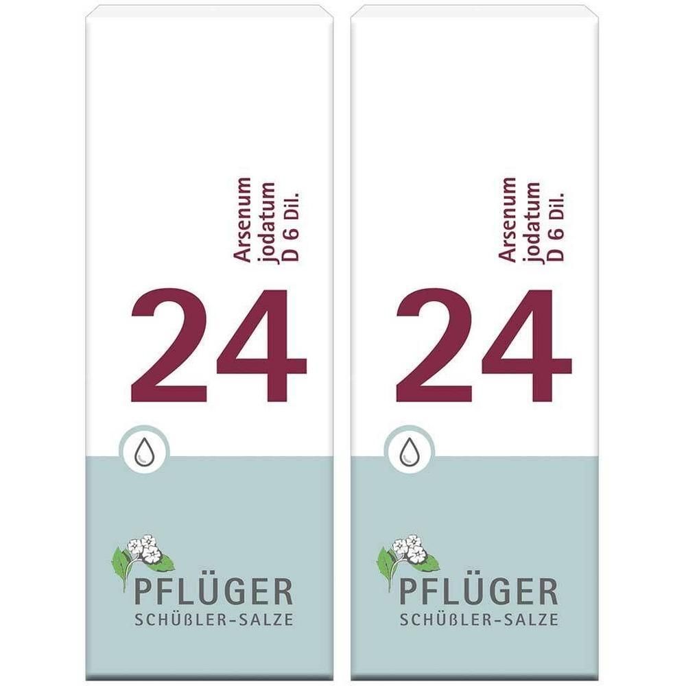 Biochemie Pflüger 24 Arsenum jodatum D 6 Tropfen 2x 2x30 ml