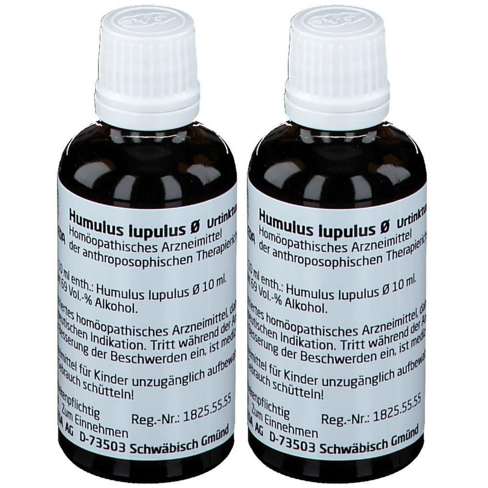 Humulus Lupulus Urtinktur 2x 2x50 ml Dilution