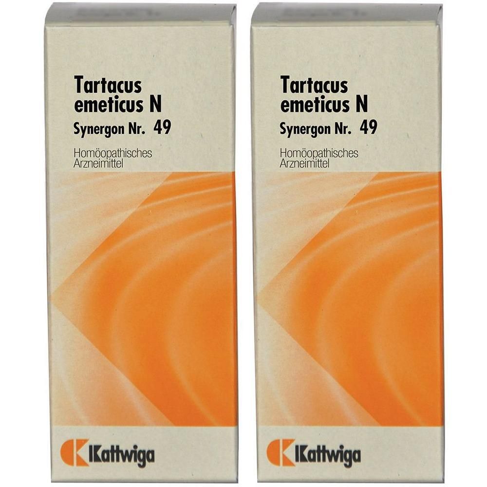 Synergon Komplex 49 Tartarus emeticus N Tropfen 2x 2x50 ml