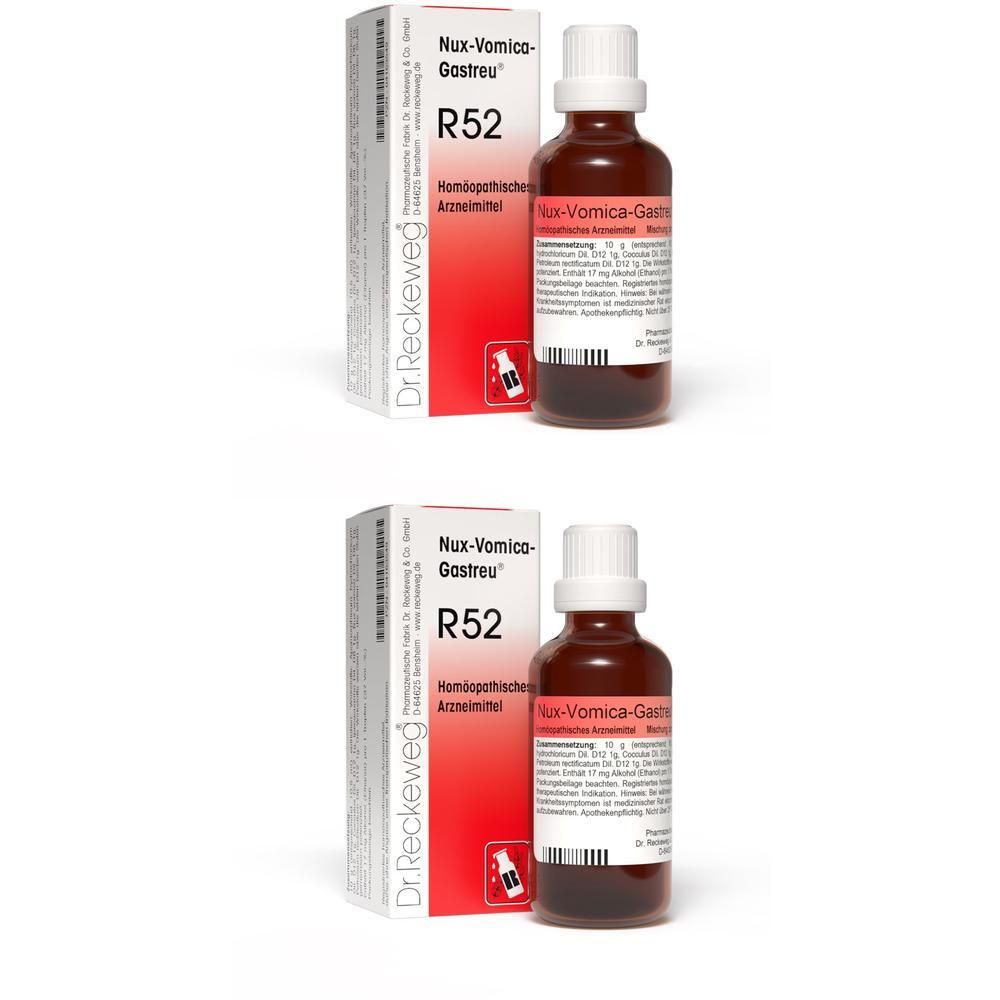 NUX Vomica-Gastreu R52 Mischung 2x 2x50 ml