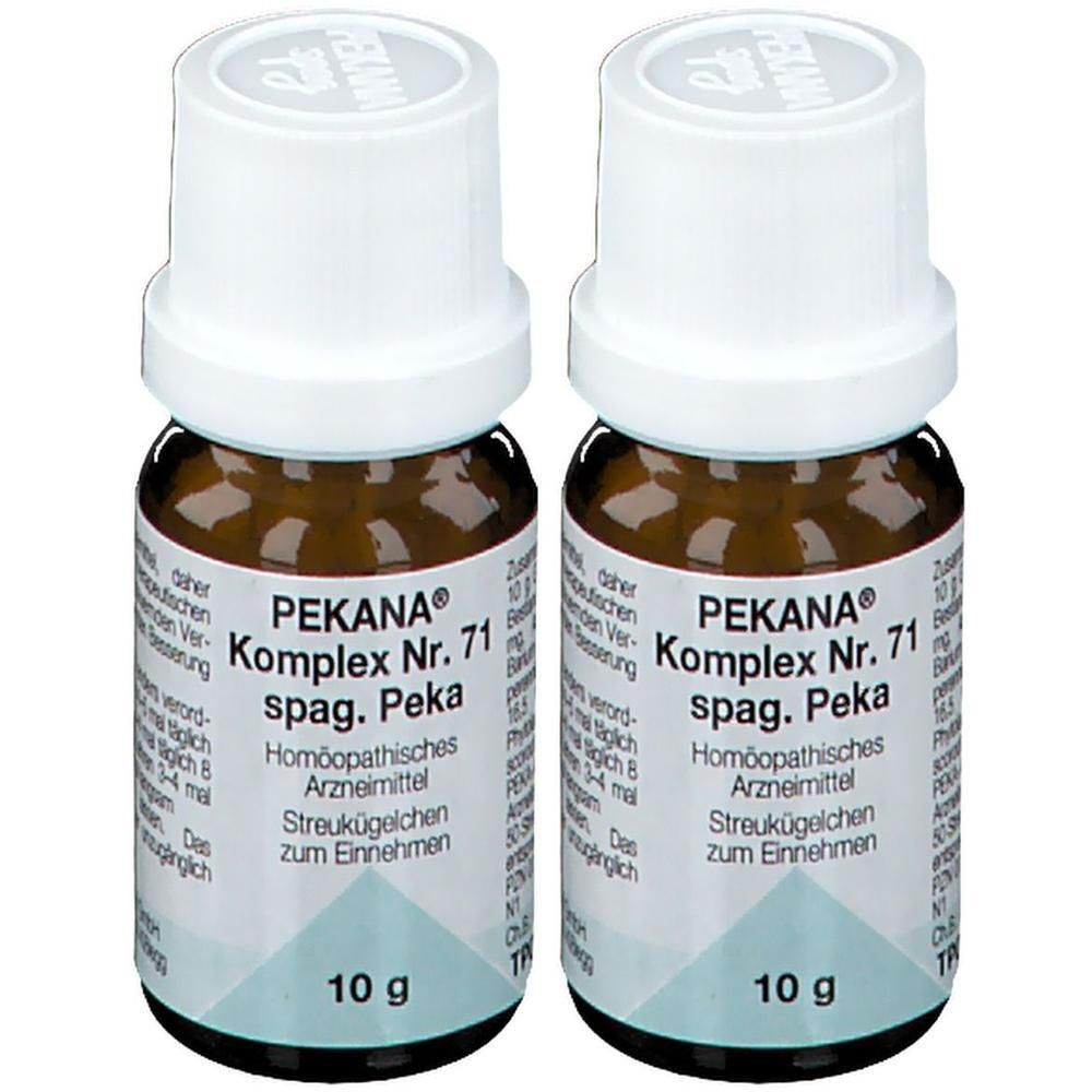 Pekana Komplex Nr.71 Globuli 2x 2x10 g