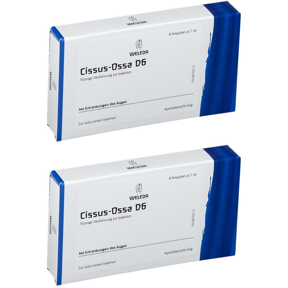 Cissus-Ossa D 6 Ampullen 2x 2x8x1 ml