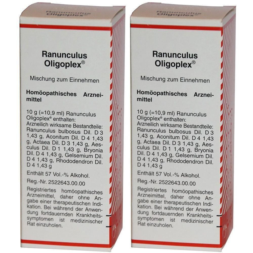 Ranunculus Oligoplex Liquidum 2x 2x50 ml