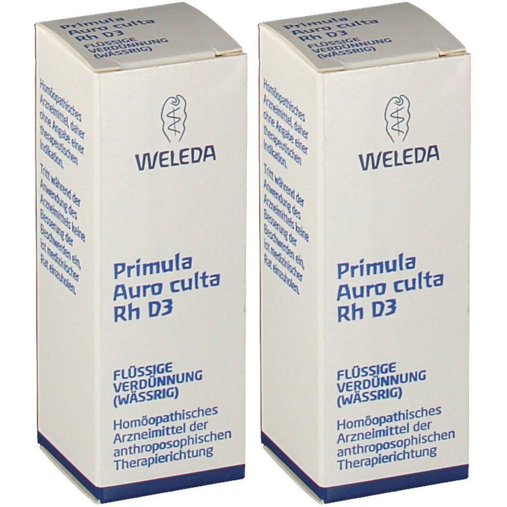 Primula Auro culta RH D 3 Dilution 2x 2x20 ml