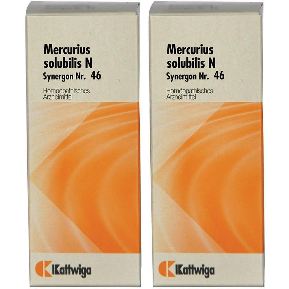 Synergon Komplex 46 Mercurius solubilis N Tropfen 2x 2x50 ml