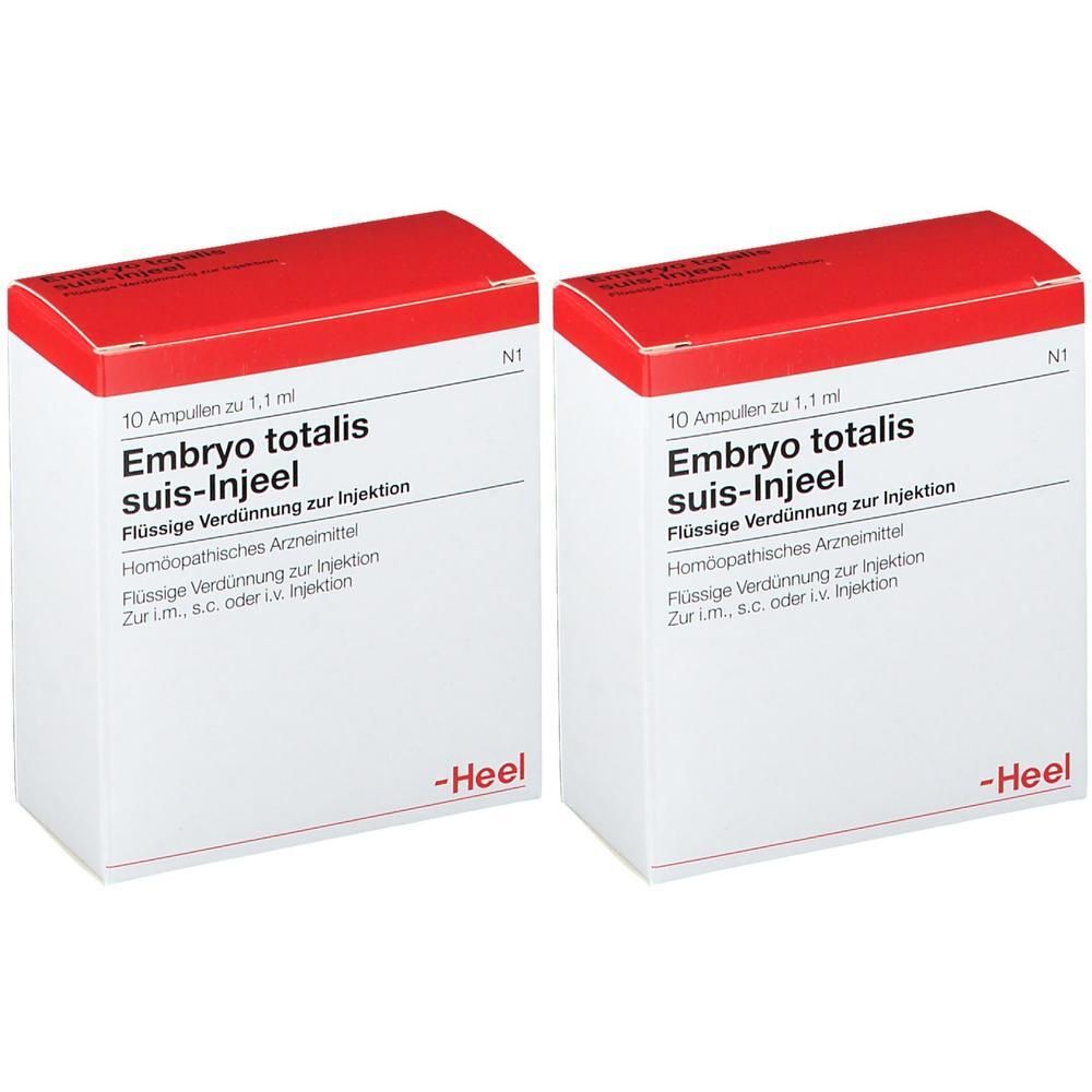 Embryo totalis suis Injeel Ampullen 2x 2x10 St