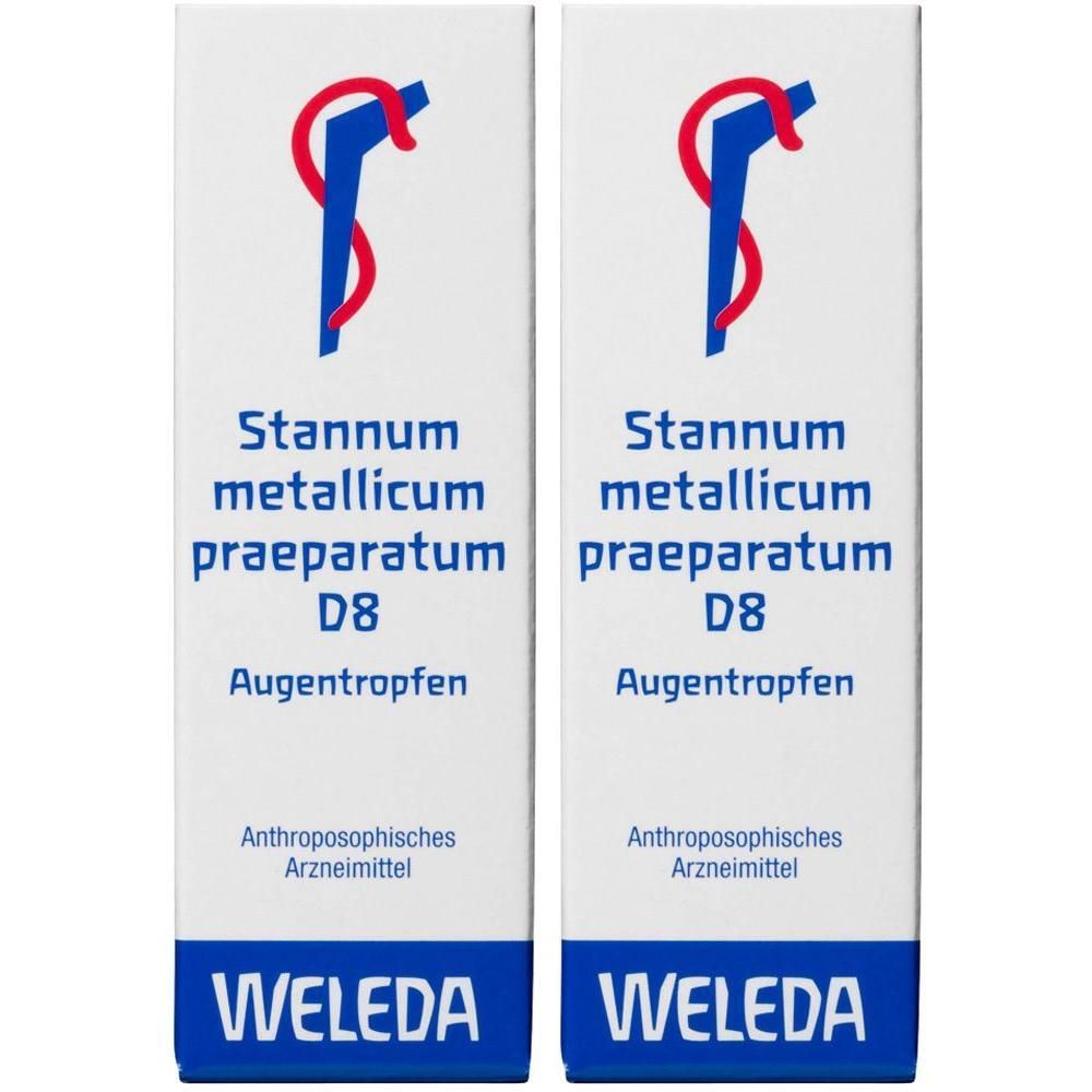Stannum Metallicum praeparatum D 8 Augentropfen 2x 2x10 ml