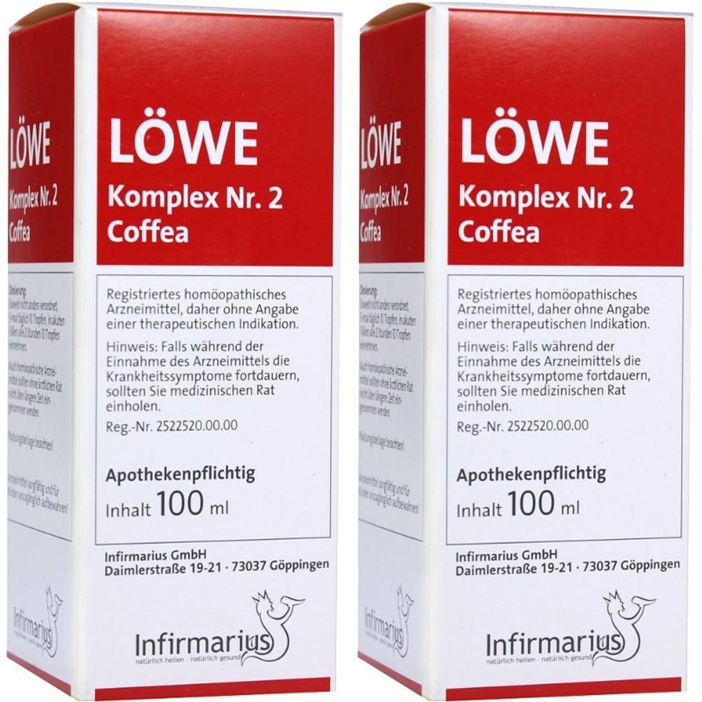 Löwe Komplex Nr.2 Coffea Tropfen 2x 2x100 ml