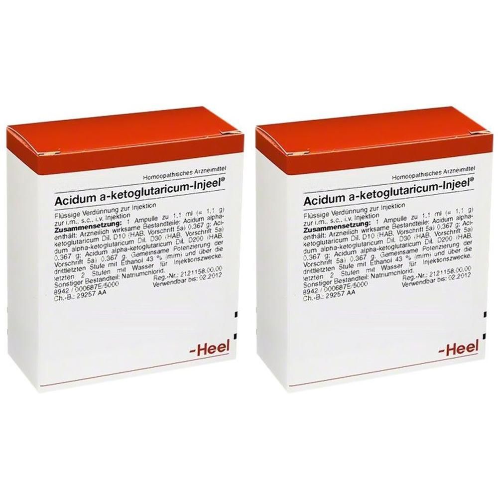 Acidum Alpha-Ketoglutaricum Injeel Ampullen 2x 2x10 St