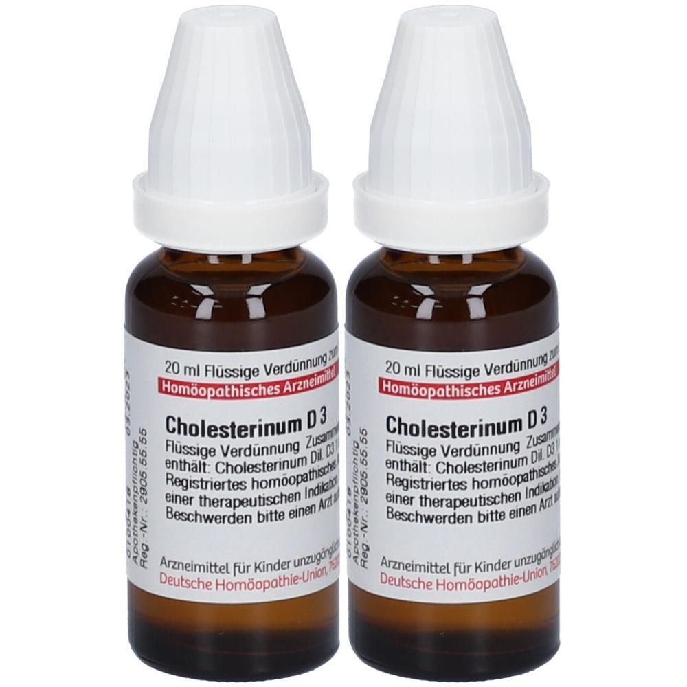 Cholesterinum D 3 Dilution 2x 2x20 ml