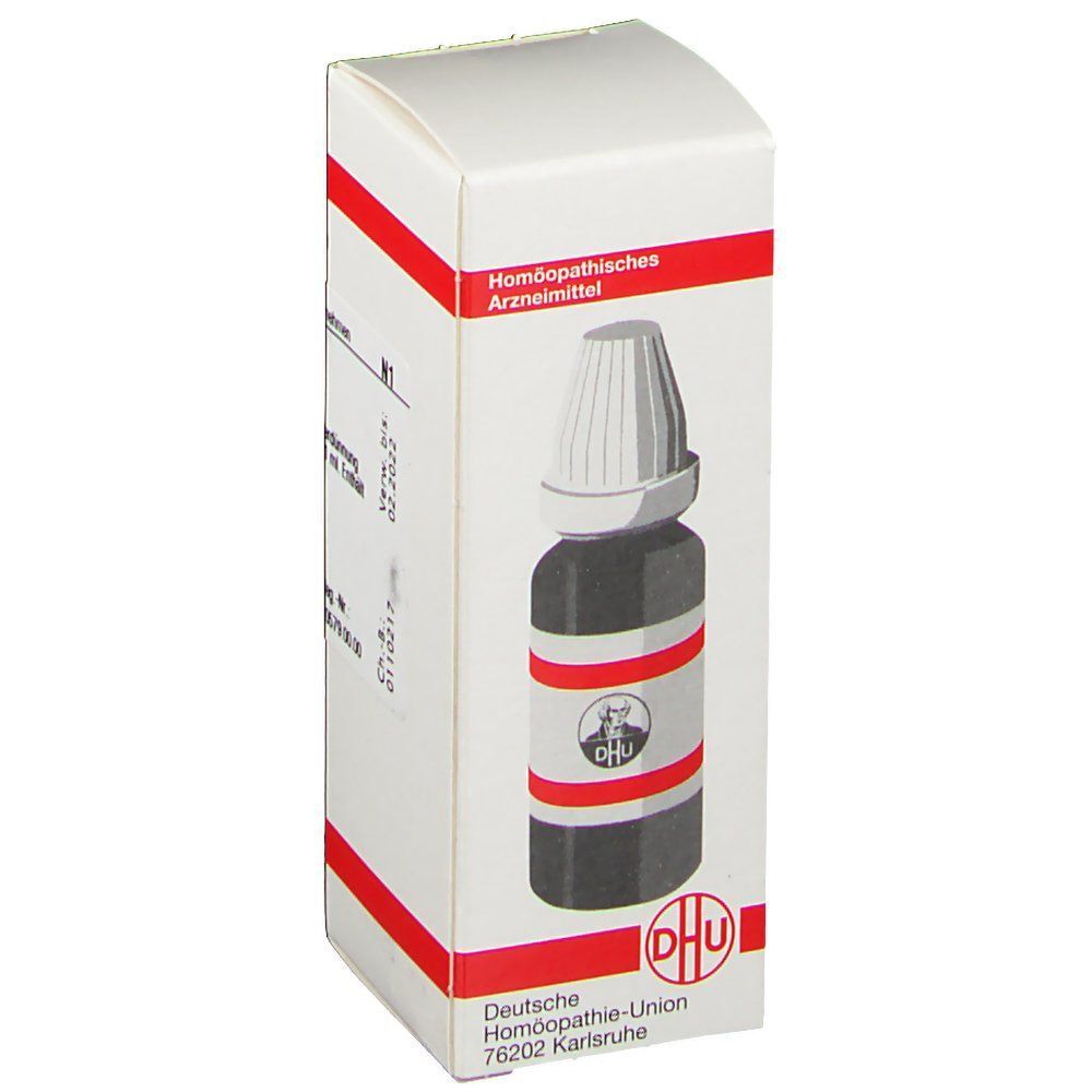 Verpackung DHU Mercurius Cyanatus D6 mit Fläschchen.