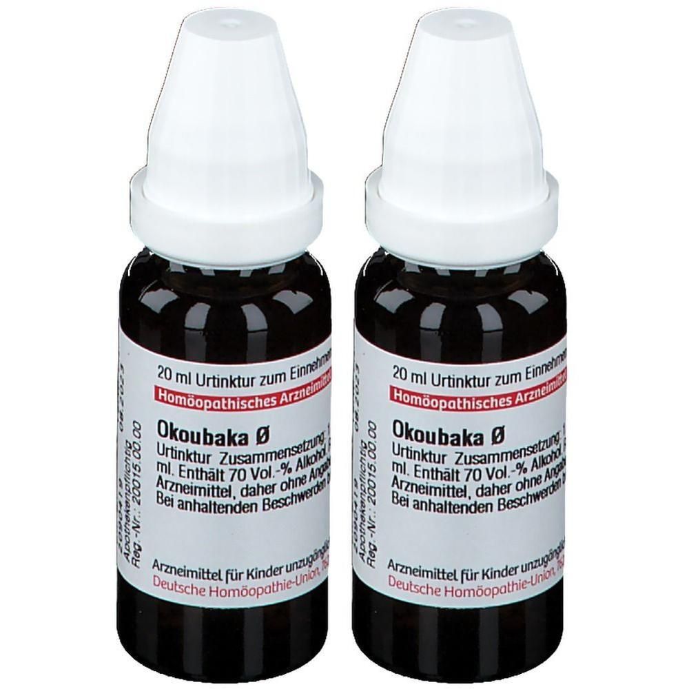 Okoubaka Urtinktur D 1 2x 2x20 ml Dilution