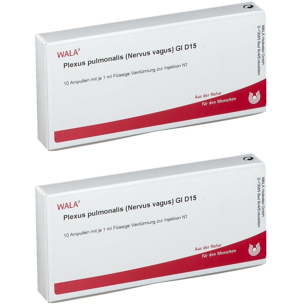 Plexus Pulmonalis Nervus vagus GL D 15 Ampullen 2x 2x10x1 ml
