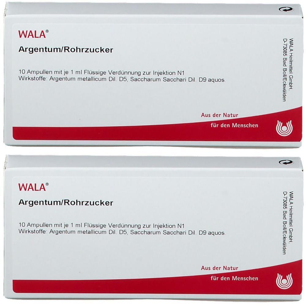 Argentum/Rohrzucker Ampullen 2x 2x10x1 ml