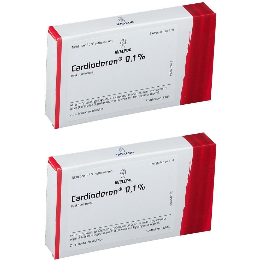 Cardiodoron 0,1% Injektionslösung 2x 2x8x1 ml