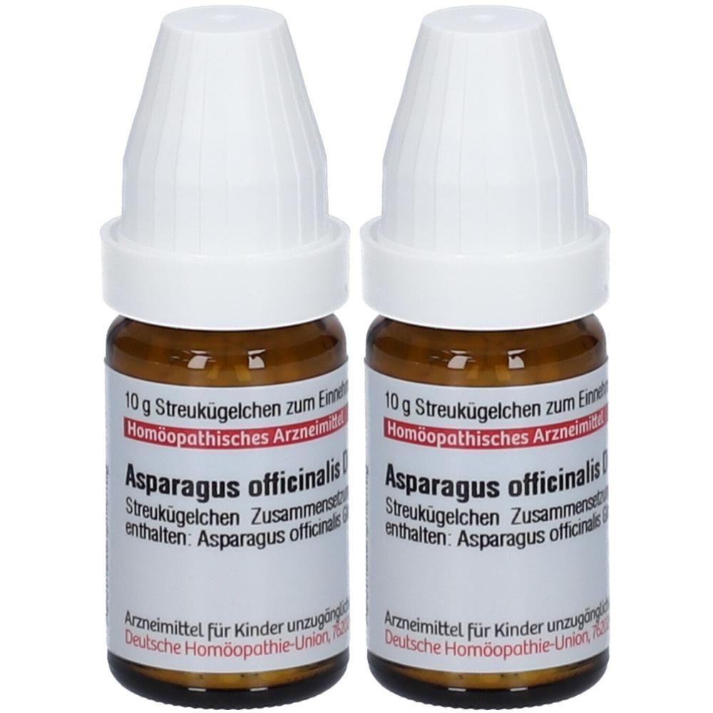 Asparagus Officinalis D 6 Globuli 2x 2x10 g