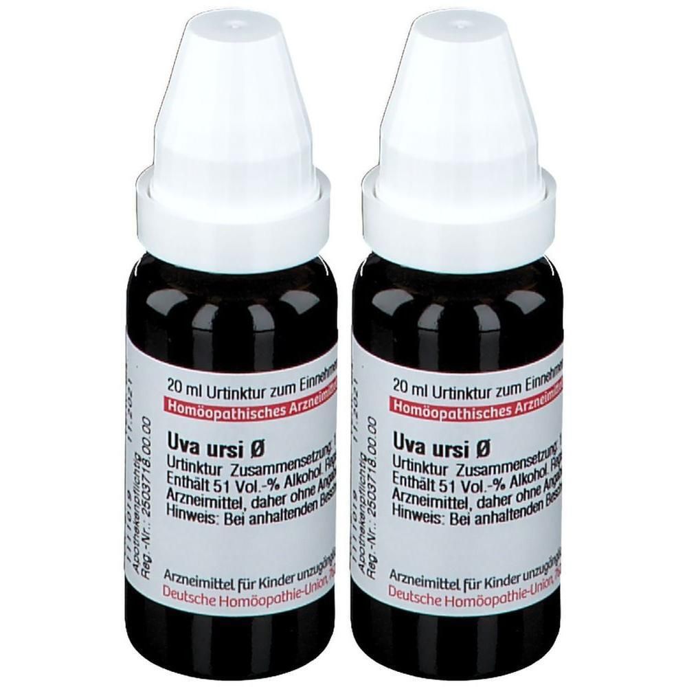 UVA Ursi Urtinktur 2x 2x20 ml Dilution