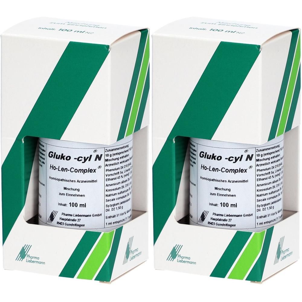 Gluko-Cyl N Ho-Len-Complex Tropfen 2x 2x100 ml