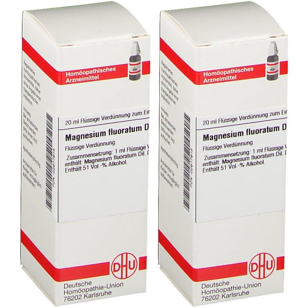 Magnesium Fluoratum D 12 Dilution 2x 2x20 ml