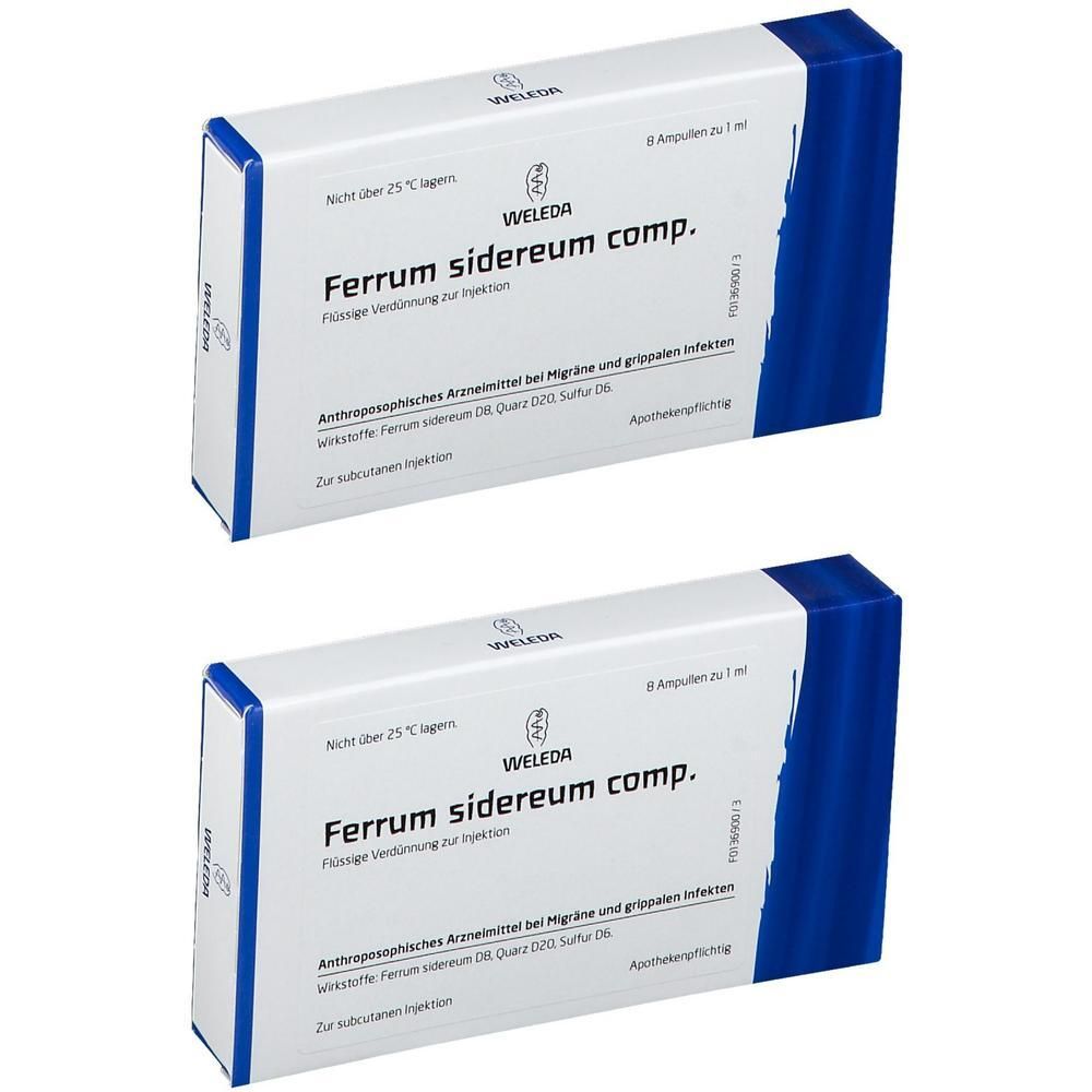 Ferrum Sidereum COMP.Ampullen 2x 2x8x1 ml Ampullen