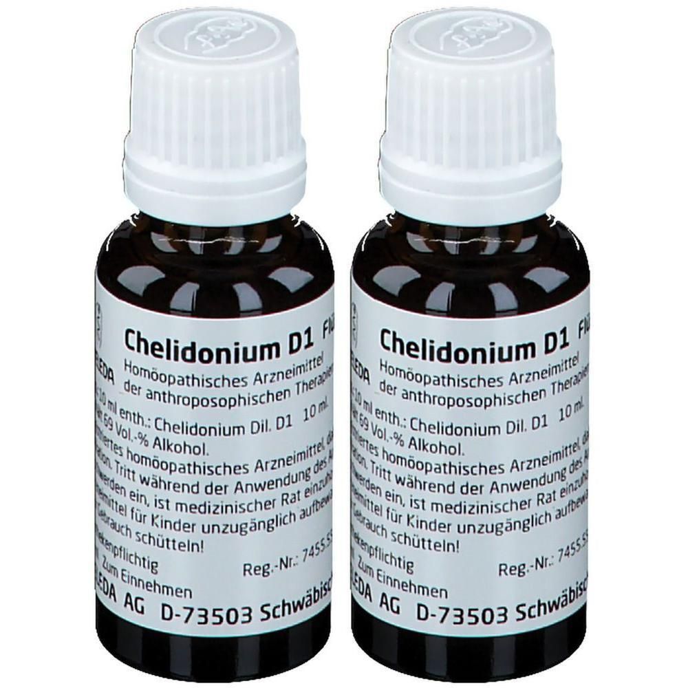 Chelidonium D 1 Dilution 2x 2x20 ml