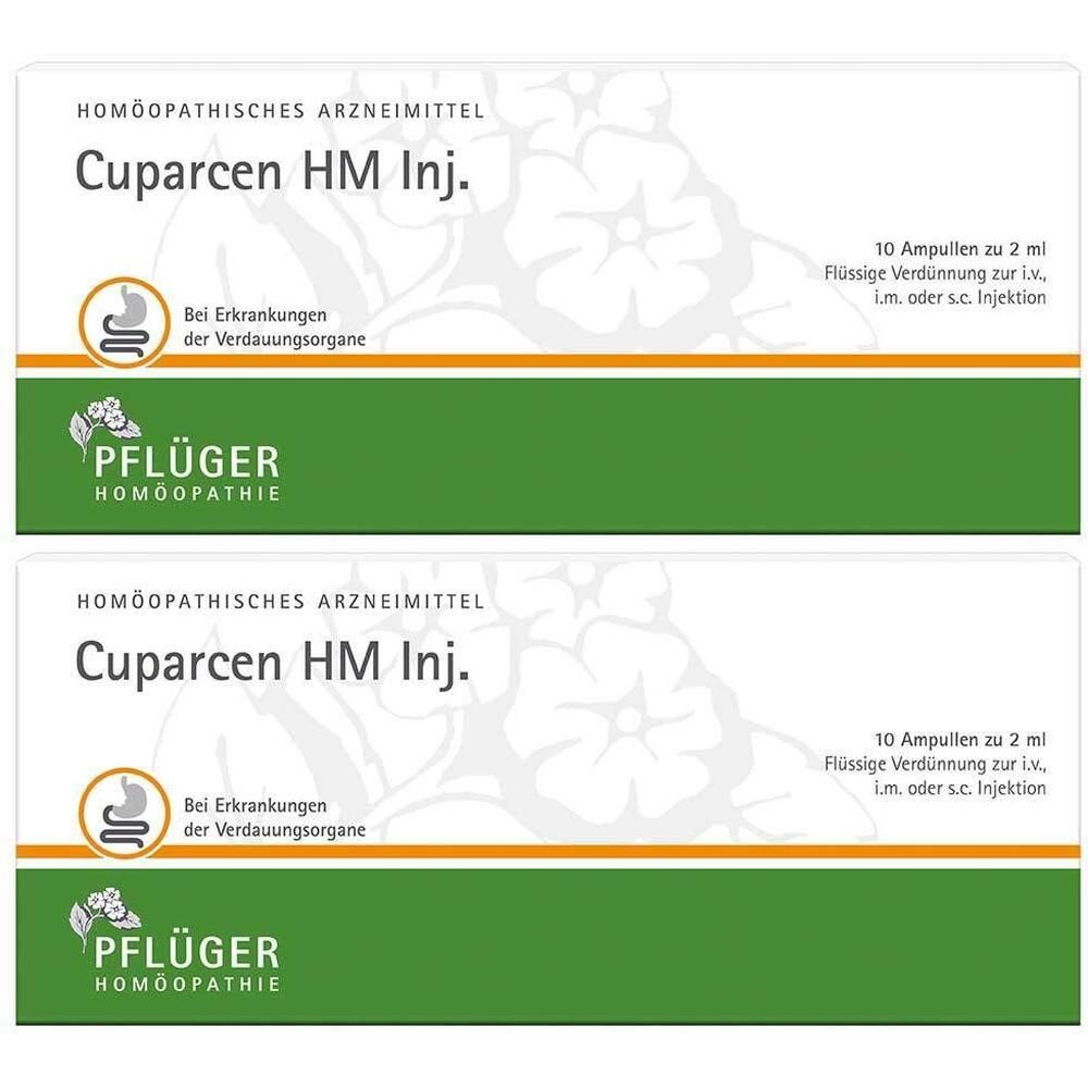 Cuparcen HM Inj. 2x 2x10x2 ml Ampullen