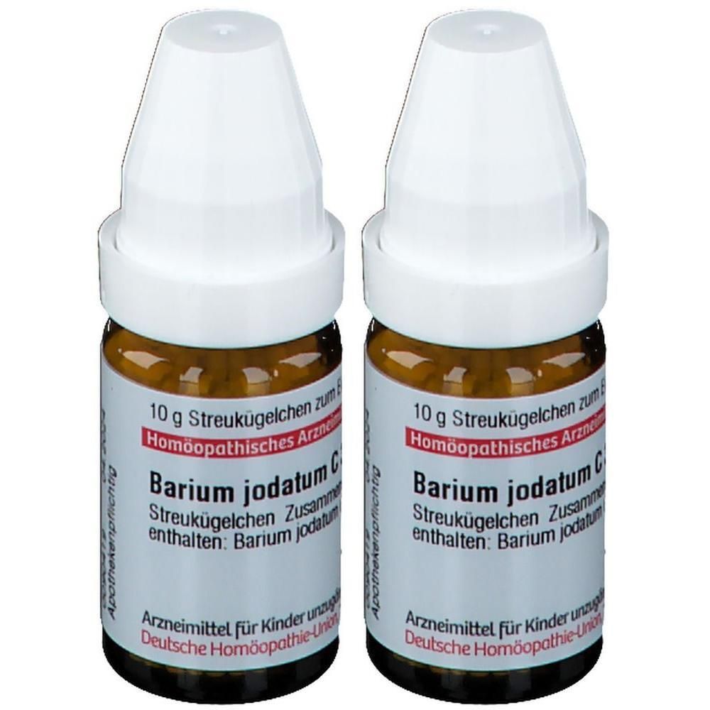 Barium Jodatum C 30 Globuli 2x 2x10 g