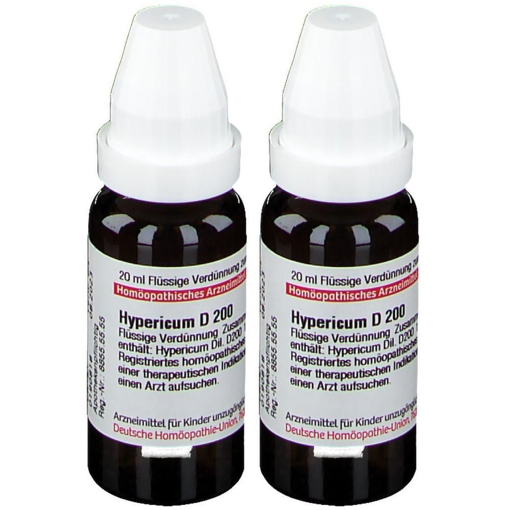 Hypericum D 200 Dilution 2x 2x20 ml