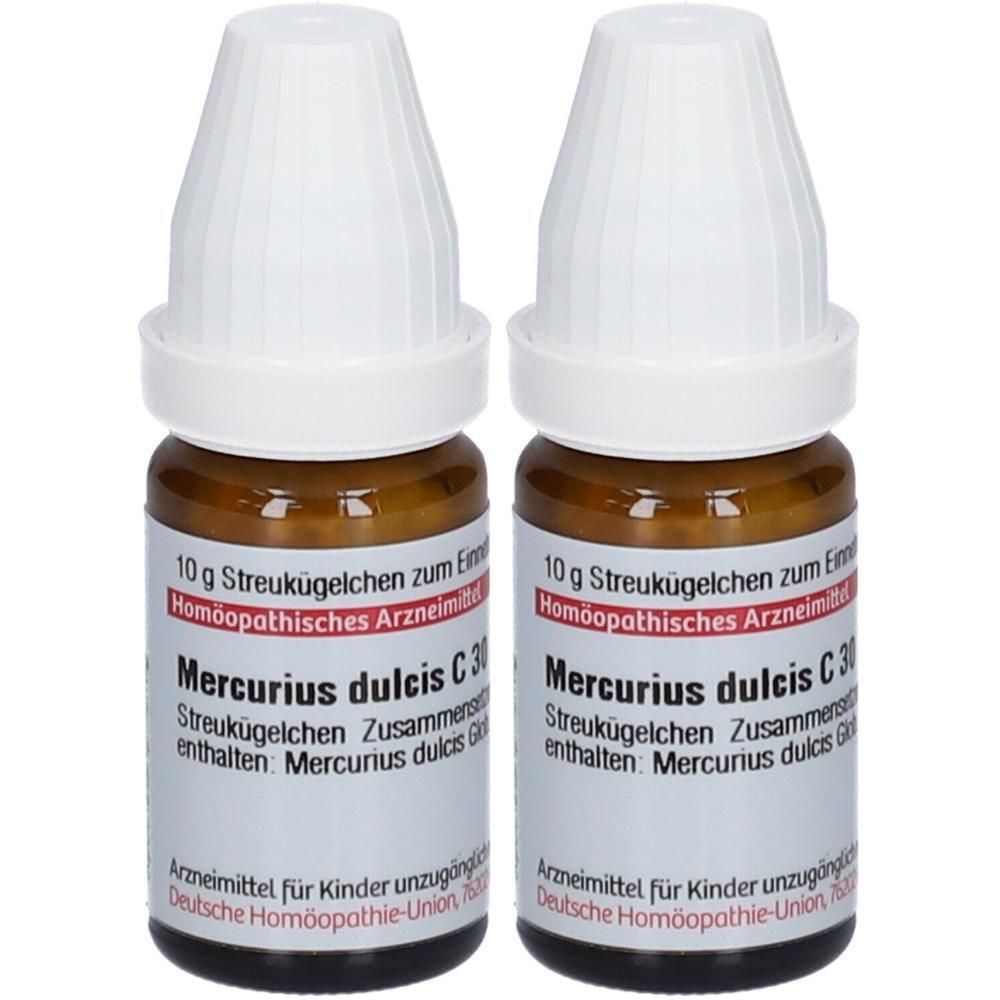 Mercurius Dulcis C 30 Globuli 2x 2x10 g