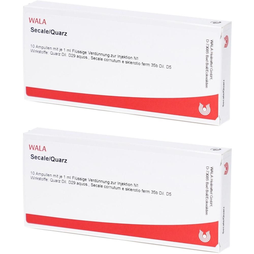 Secale Quarz Ampullen 2x 2x10x1 ml