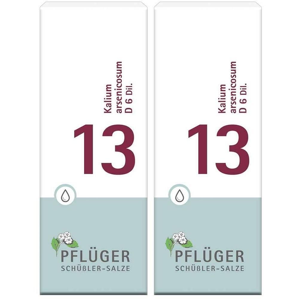 Biochemie Pflüger 13 Kalium arsenicosum D 6 Tropf. 2x 2x30 ml Tropfen