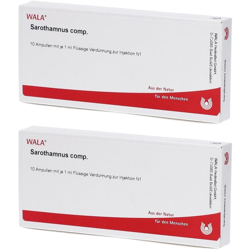 Sarothamnus comp.Ampullen 2x 2x10x1 ml Ampullen