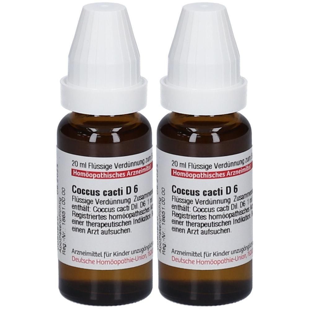 Coccus cacti D 6 Dilution 2x 2x20 ml