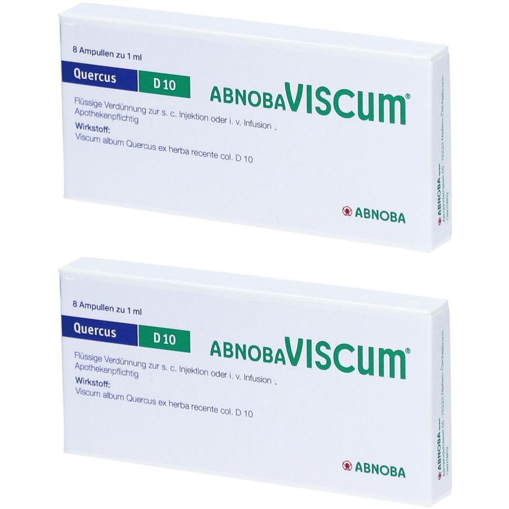Abnobaviscum Quercus D 10 Ampullen 2x 2x8 St