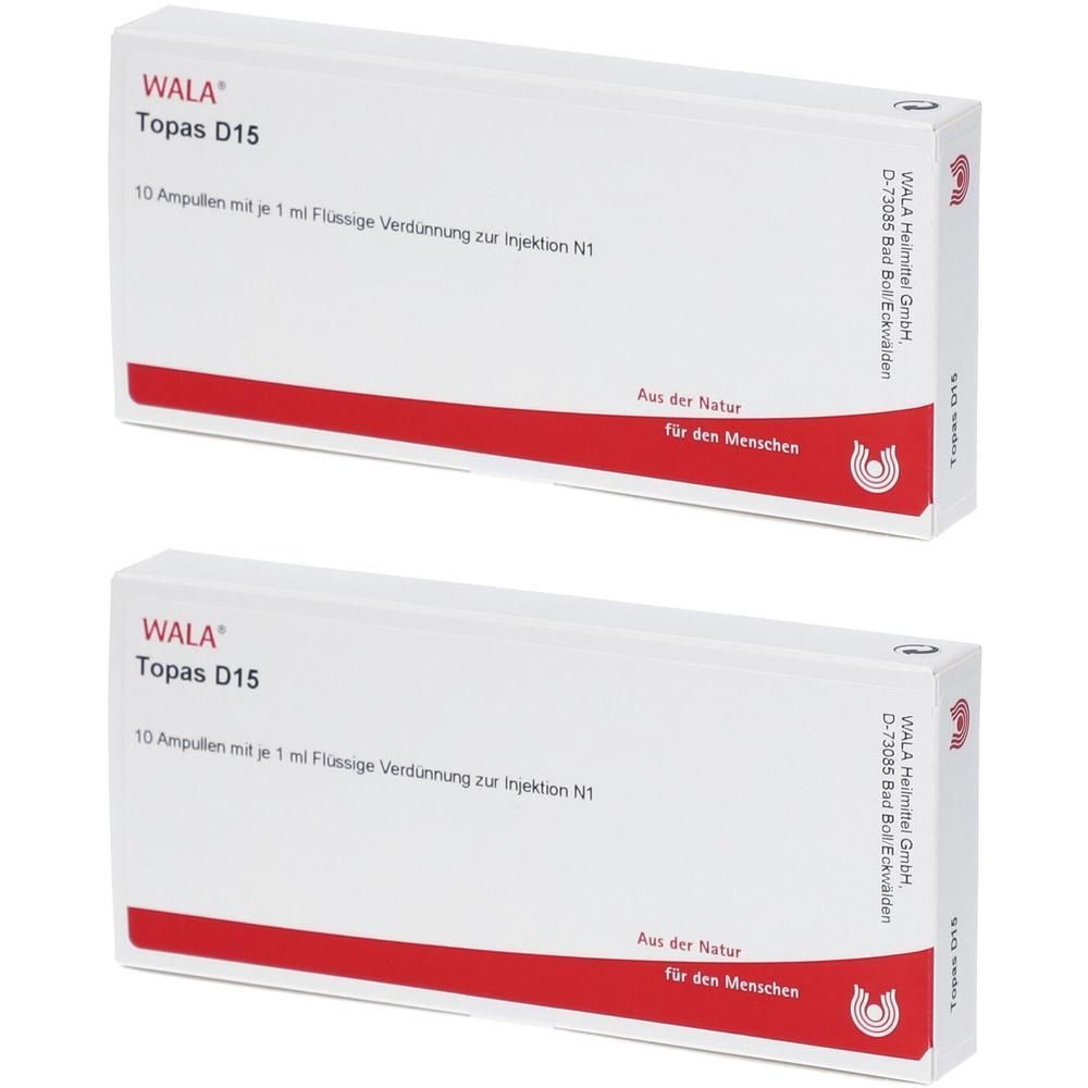Topas D 15 Ampullen 2x 2x10x1 ml