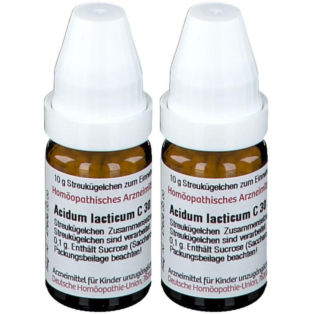 Acidum Lacticum C 30 Globuli 2x 2x10 g